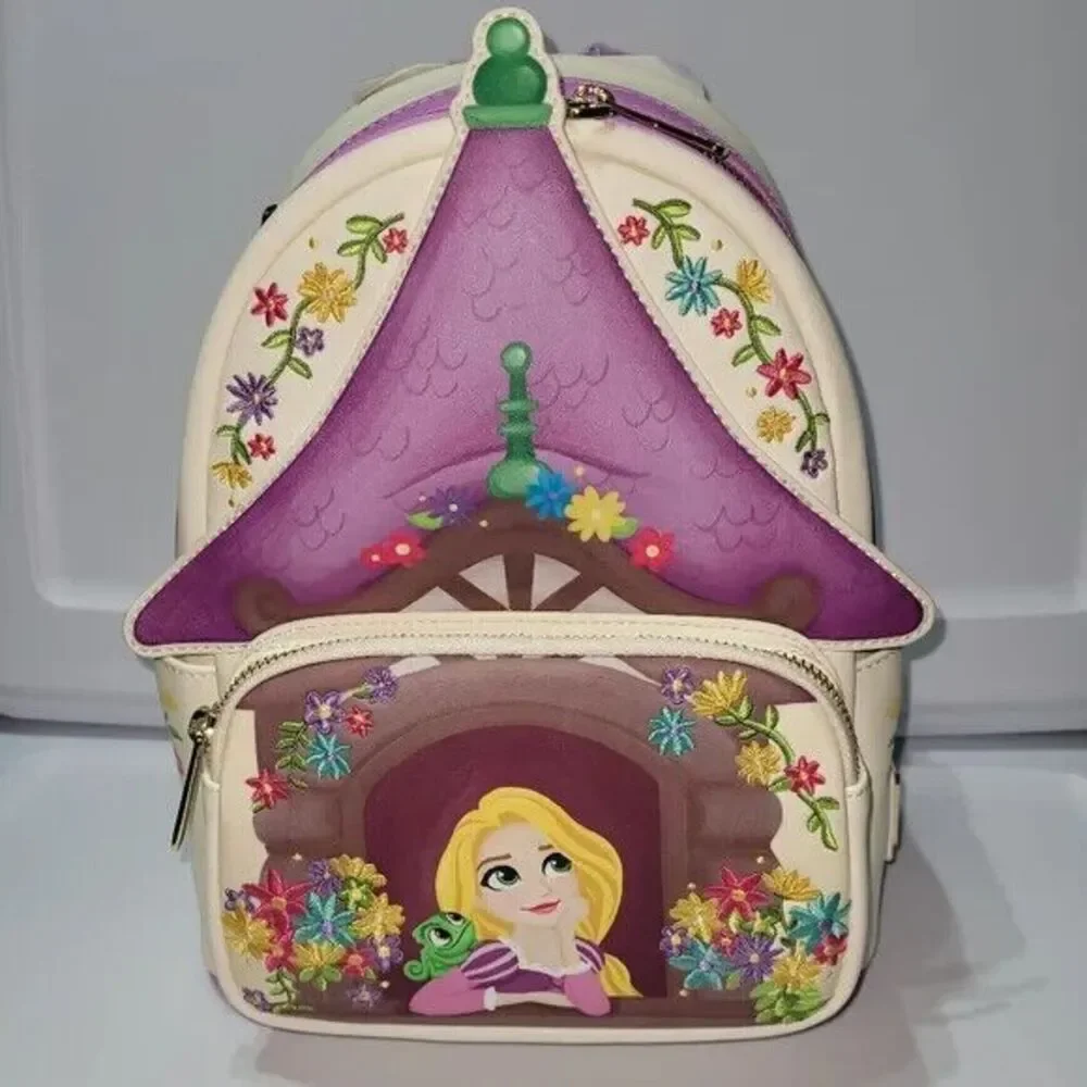Loungefly Disney Tangled Tower Scene Mini‎ Backpack